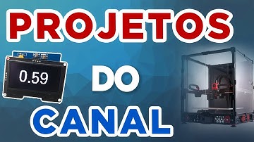 Atualizações dos projetos do canal: Wideband, Impressora 3D, Curso de PCBs, Osciloscopio com RP Pico