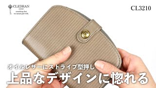 CLEDRAN(クレドラン) 二つ折り財布 RAY WALLET CL3210