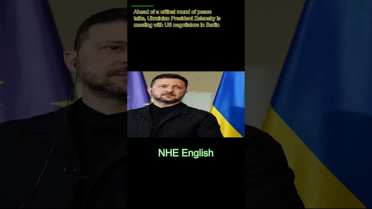 Zelensky Offers Compromise Before Latest Round of Peace Plan Talks