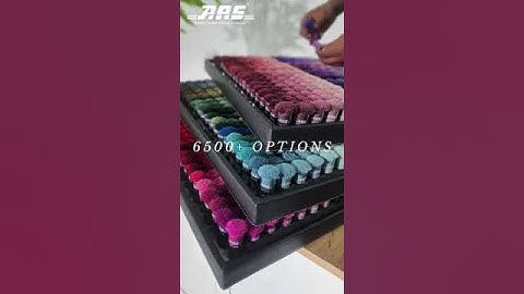 Wool Pom Color Matching | ARS COLORS | The Science of Perfect Hues.