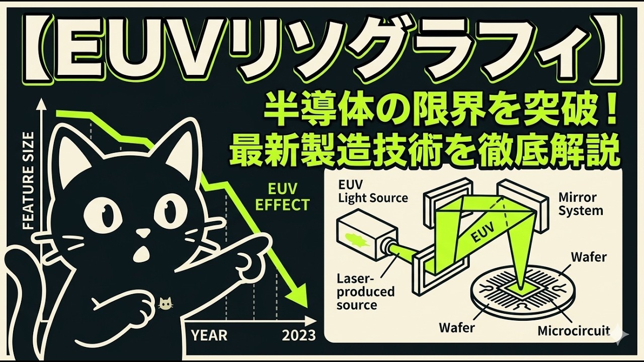 【EUVリソグラフィ】半導体の限界を突破！最新製造技術を徹底解説