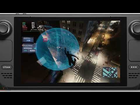 Marvel’s Spider Man Remastered Steam Deck Gameplay - Taskmaster Drone Challenge P3