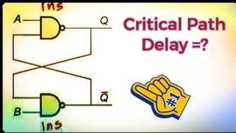 Propagation Delay & Critical Path Calculation in Digital Logic !