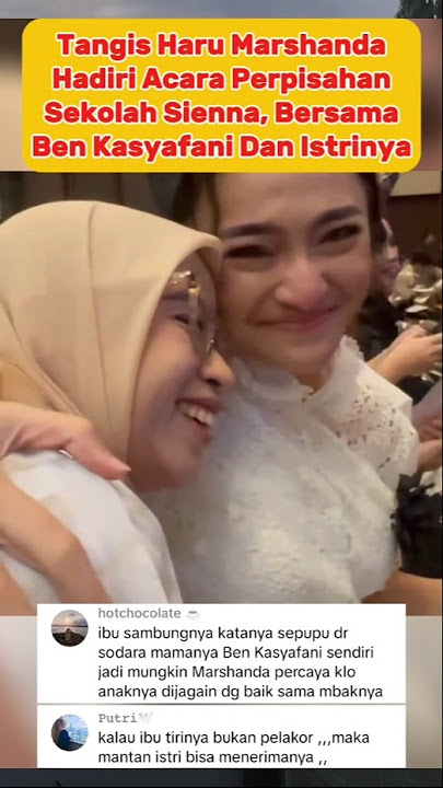 Tangis Haru Marshanda Hadiri Perpisahan Sekolah Sienna #marshanda #benkasyafani