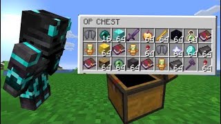 Minecraft, But Chests Give OP items...