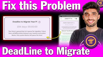 Pi Network Latest Update | Deadline to Migrate Your Pi | Pi Network Migration Timer Paused Solution