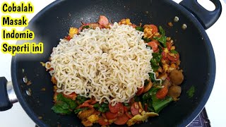 Jarang yang Tahu Begini Cara Masak Indomie Goreng Telor Paling Enak Sedunia