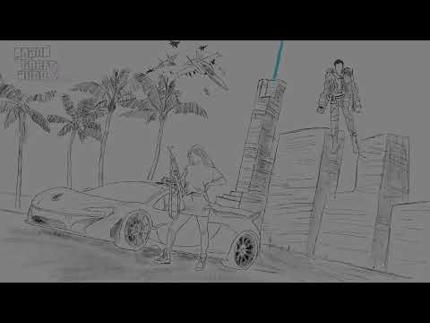 DRAWING GTA VI (GTA 6)