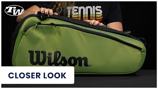 Take a closer look at the Wilson Blade 15 Pack Tennis Bag