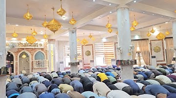 صلاة الجمعة في جامع خالد بن الوليد للقارئ محمد العكيدي 2024/11/15