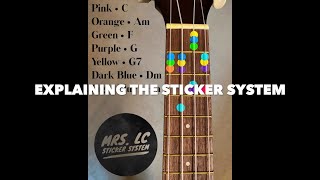 Explaining the Ukulele Sticker System - Beginner Tips and Tricks