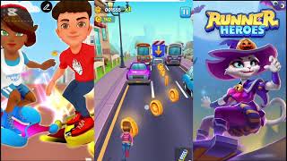 SUBWAY RUN2, SUBWAY PRINCESS RUN̈NER, RUNNER HEROES screenshot 2