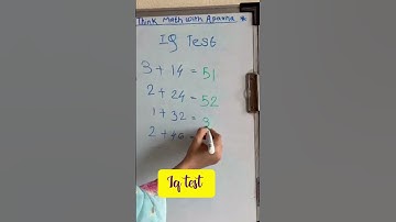 IQ test 😱#shortsviral #math#iqtest#mathquiz #ytshorts