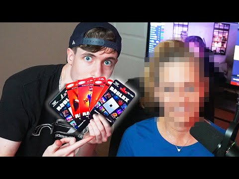 I Let My MOM Spend My Robux..