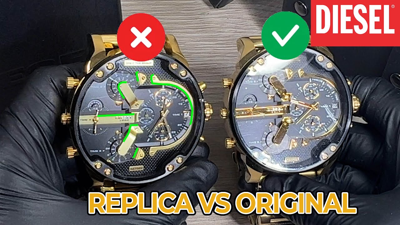 5 Main Differences Watch Original vs Replica - YouTube