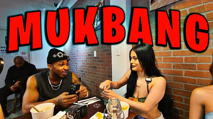 Wendy Ortiz & DDG First Mukbang in Hawaii