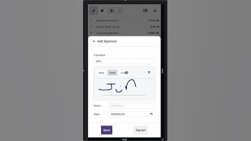 Point Of Sale Order Signature - Responsive Odoo V19