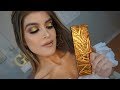 Maquillaje de Ojos Dorado - Using Naked Honey Palette Urban Decay | CATANO GLAM