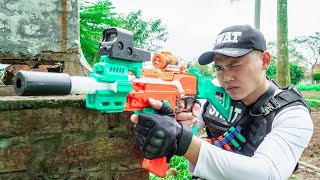 SEAL X Nerf War : Sniper SWAT Warriors Nerf Guns Fight Dr Ken Crazy Dangerous Suprise