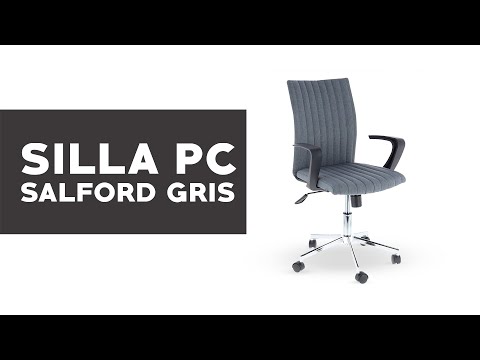 Silla PC Escritorio Salford Gris 