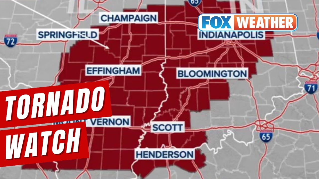 Tornado Watch Posted In Midwest As Dangerous Severe Weather Threat Gets ...