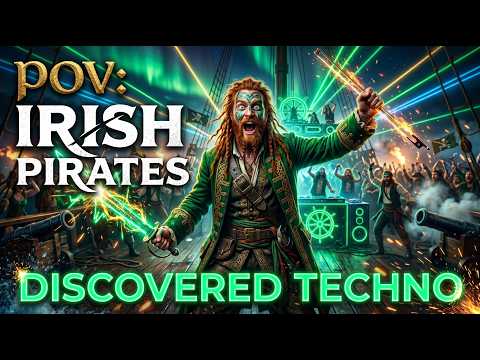 POV: Irish Pirates Discovered Techno ☠️🍀🔥