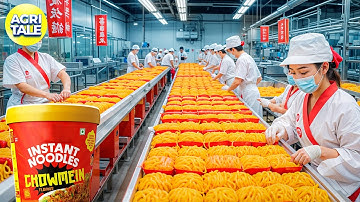 How 100 Billion INSTANT RAMEN NOODLES Packs Are Made Every Year ?!