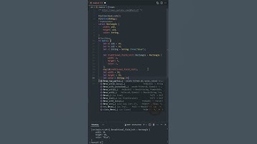 Field Init Shorthand - Structs in Rust |  #rust #programming #coding #shorts