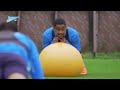 Тренировка в Удельном парке, теннисбол и интервью Азмуна