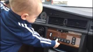 Mercedes W201 Climate Control Panel Operation