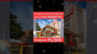 Yes pwede yan, start it here  https://1343sg.imgcorp.com/ #img #investment #jollibee #mutualfunds