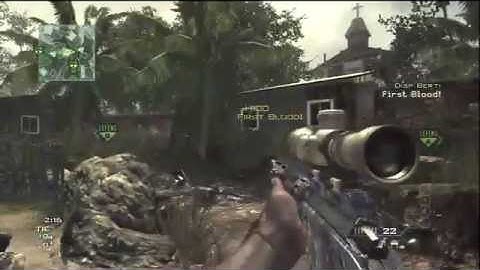 First MW3 Spawn Shot