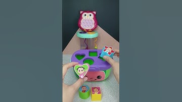 Unique CoComelon Shape sorter Basket