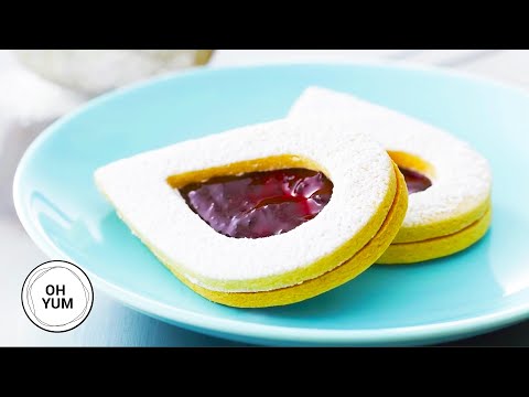 Vidéo: Biscuits Sandwich Acorn Linzer