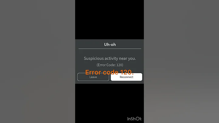 SCARIEST ERROR CODES…#roblox