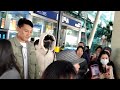 【2023.10.20】Tenzin arrived at Chengdu Airport (landscape view)  丁真抵达成都机场 西藏林芝飞成都 横屏饭拍