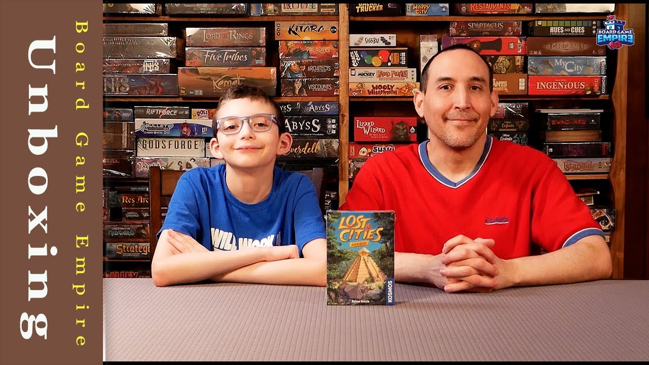 Lost Cities Roll Write Unboxing KOSMOS YouTube