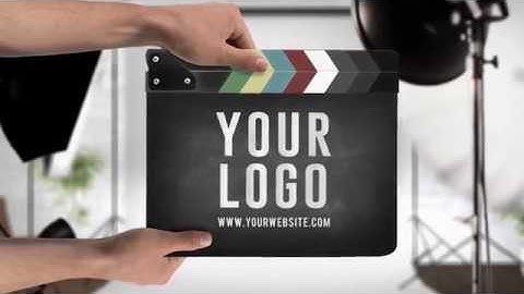 After Effects Template - Clapper Studio Logo #AfterEffectsTemplate #Videohive