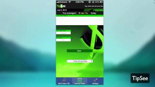 TipSee mobile Tip Tracker Review screenshot 4