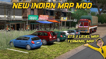 NEW INDIAN MAP MOD 😮| RELEASED 💥| ETS 2 LEVEL MAP| FULL DETAILED VIDEO