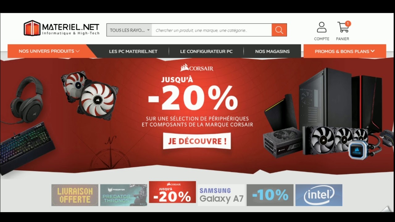 Code promo  Materiel net  v rifi  en vid o YouTube
