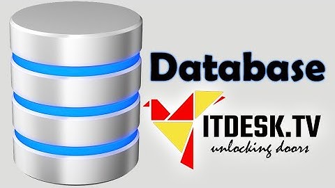 Database Basics - Lesson 1