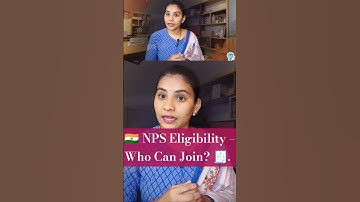 👤 NPS Eligibility: Who Can Apply?#shorts #nps #npsbenefits #retirementinvestment #ytshorts