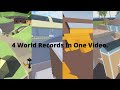 4 world records in one