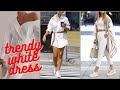 White Outfit Looks Ideas | white dress outfit | Trendy White dress for Summer 2022 for a classy look