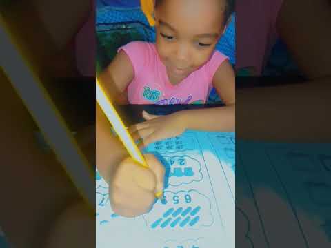 Toddlers math practice