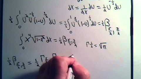 Beta Integral Solution Example 2