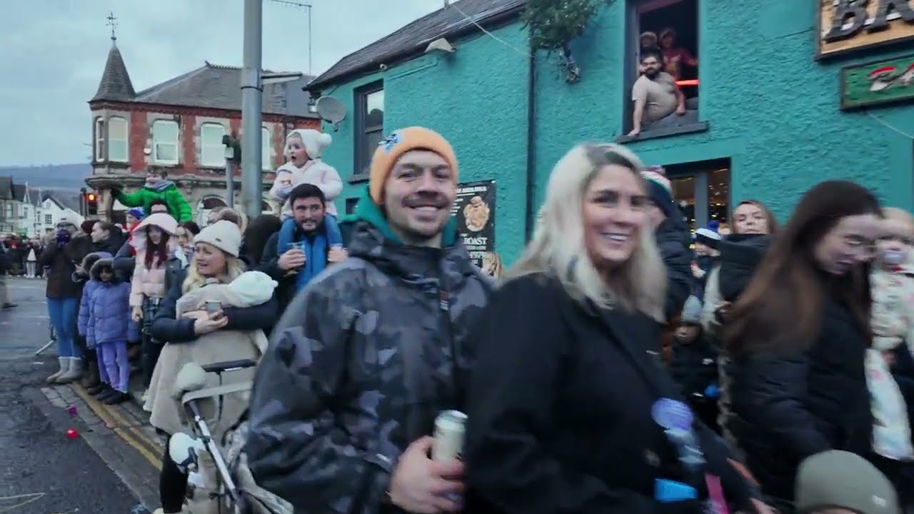Maesteg Christmas Parade 2023   4K