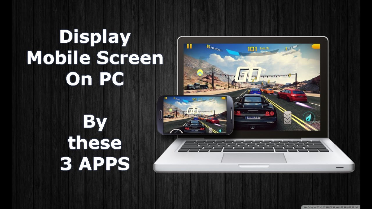 how-to-display-mobile-screen-on-pc-youtube