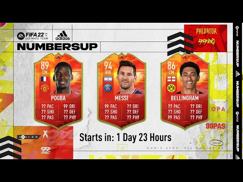 NUMBERS UP PREDICTIONS! FIFA 22